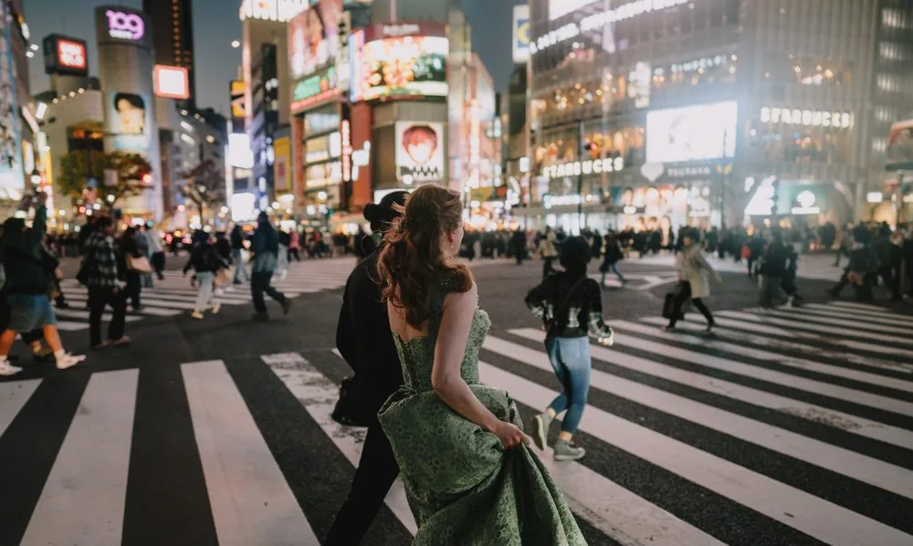 Lily-Rose & Joi destination wedding in Tokyo, Japan